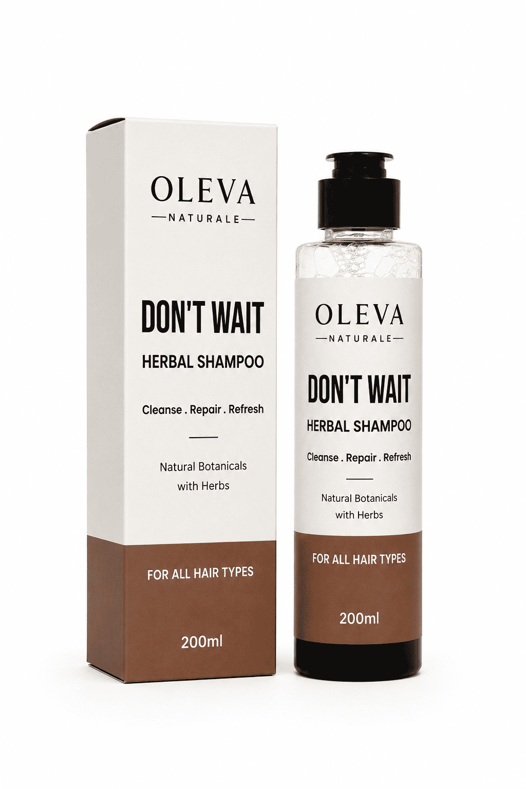 Don't Wait Herbal Shampoo