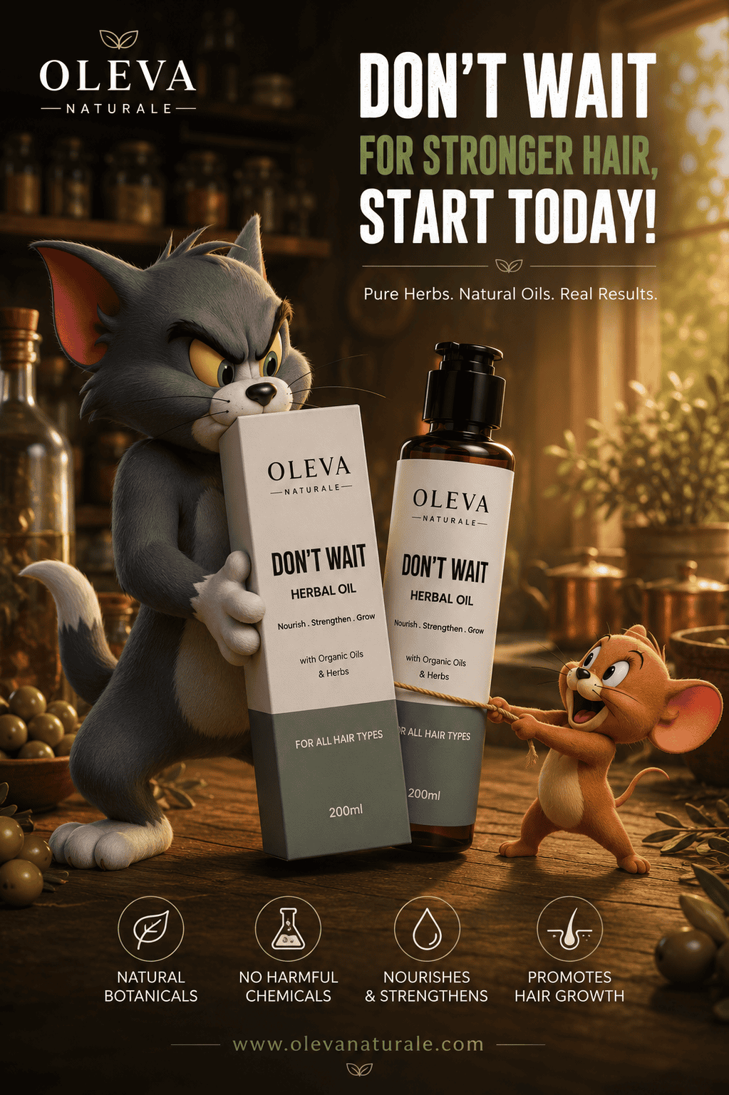 Don't Wait Herbal Oil